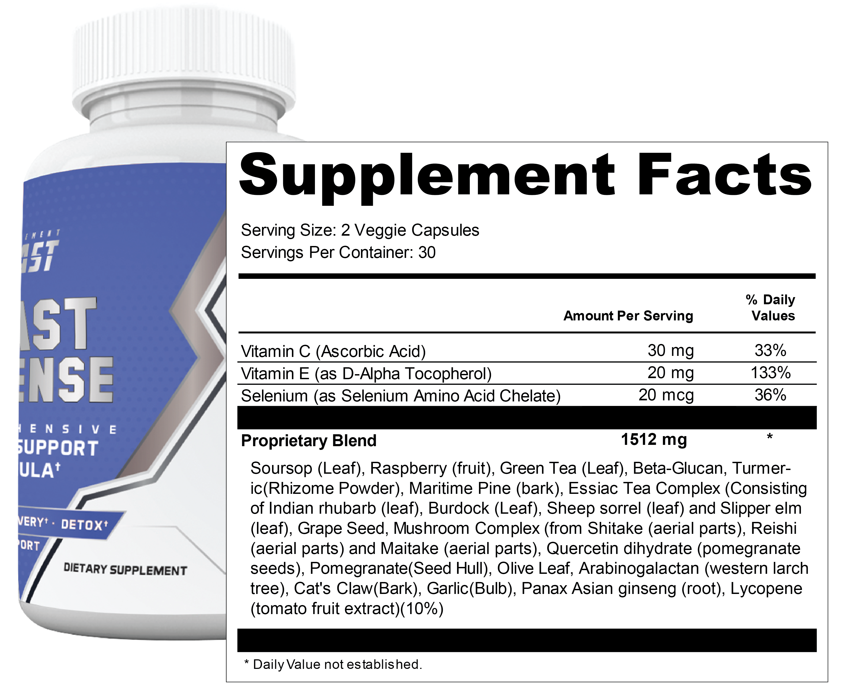 supplement facts