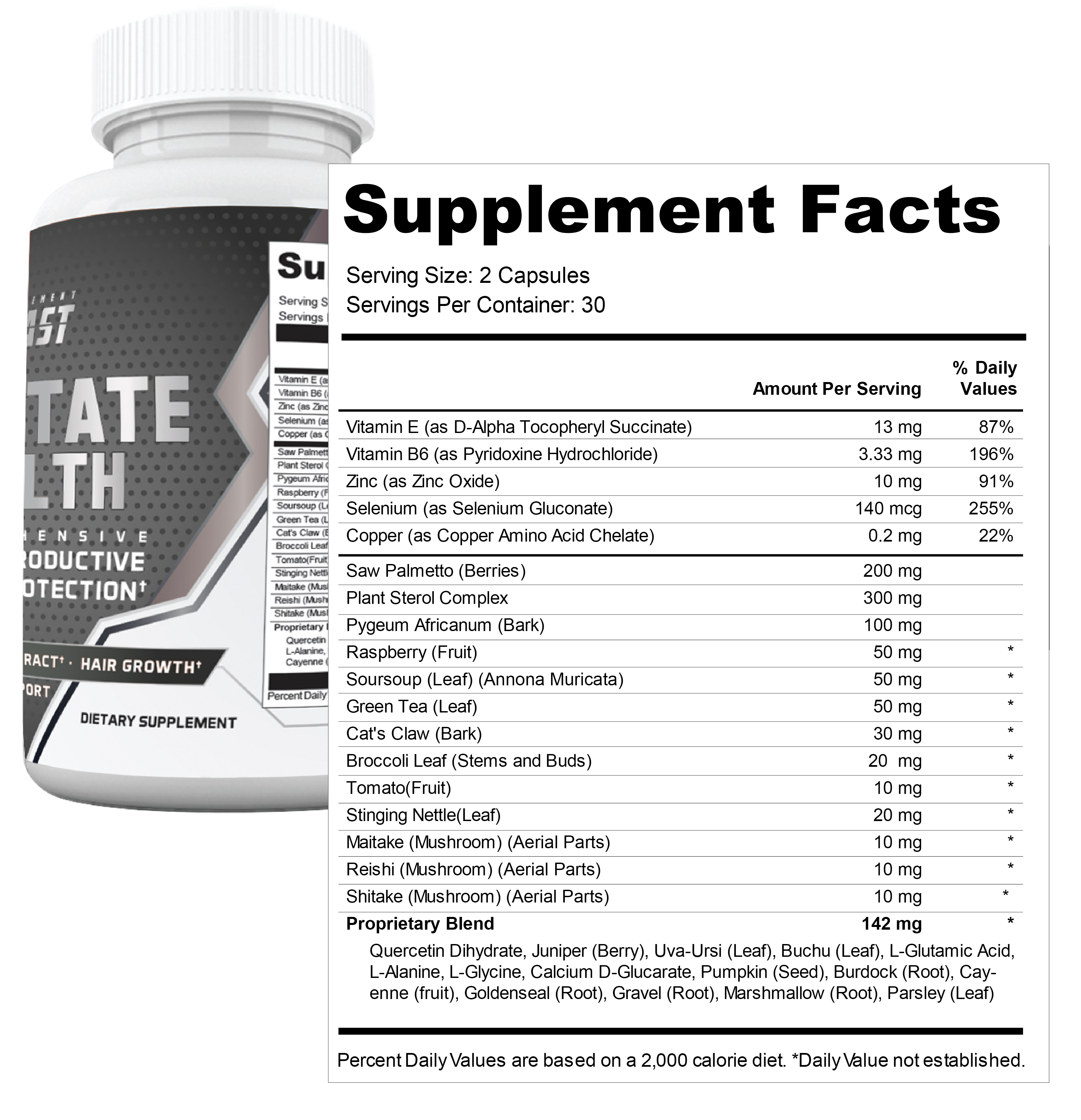 supplement facts