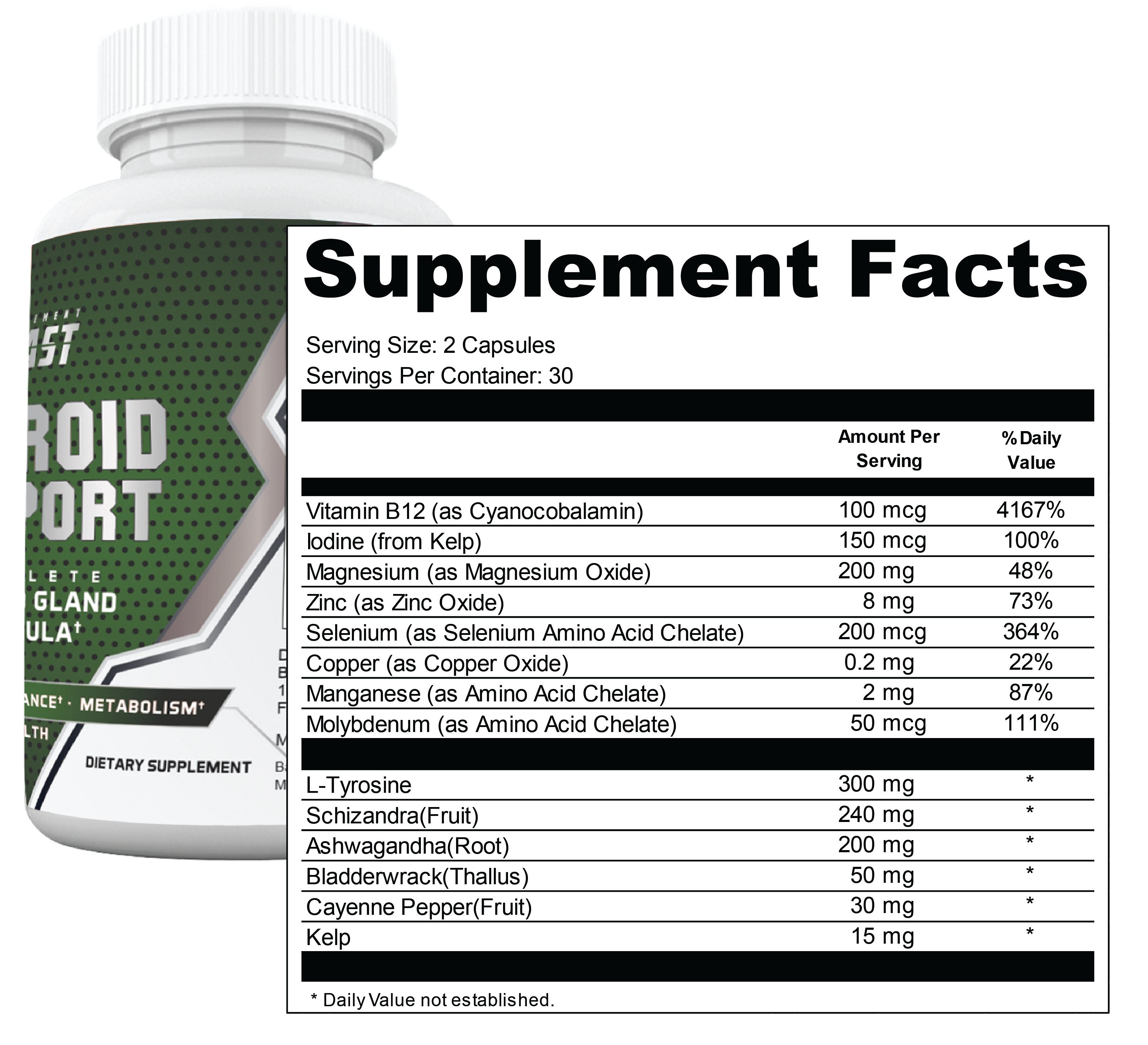 supplement facts
