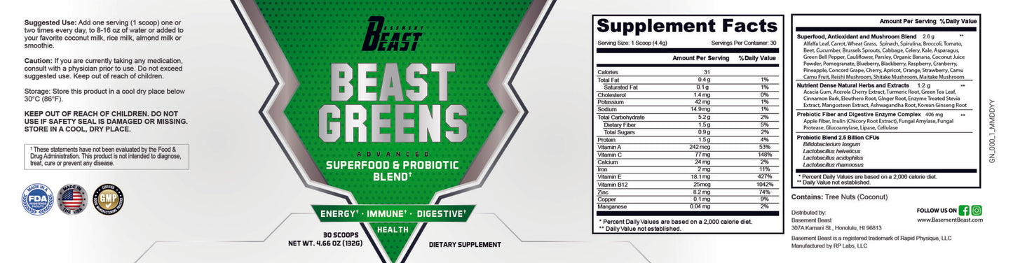 Beast Greens