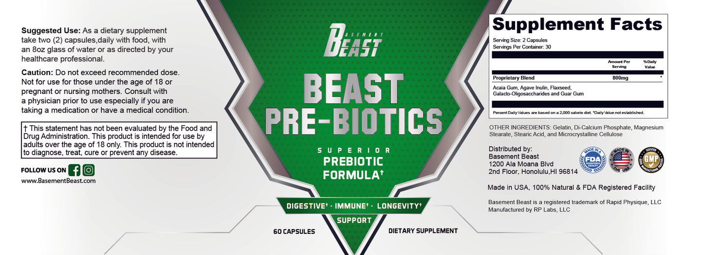 Beast Pre-Biotics